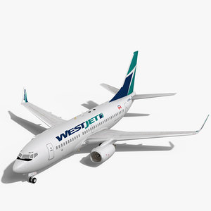 maya westjet boeing 737-700w plane