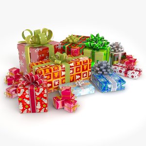 3ds max christmas presents