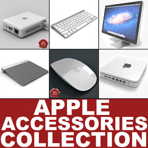 3d apple accessories