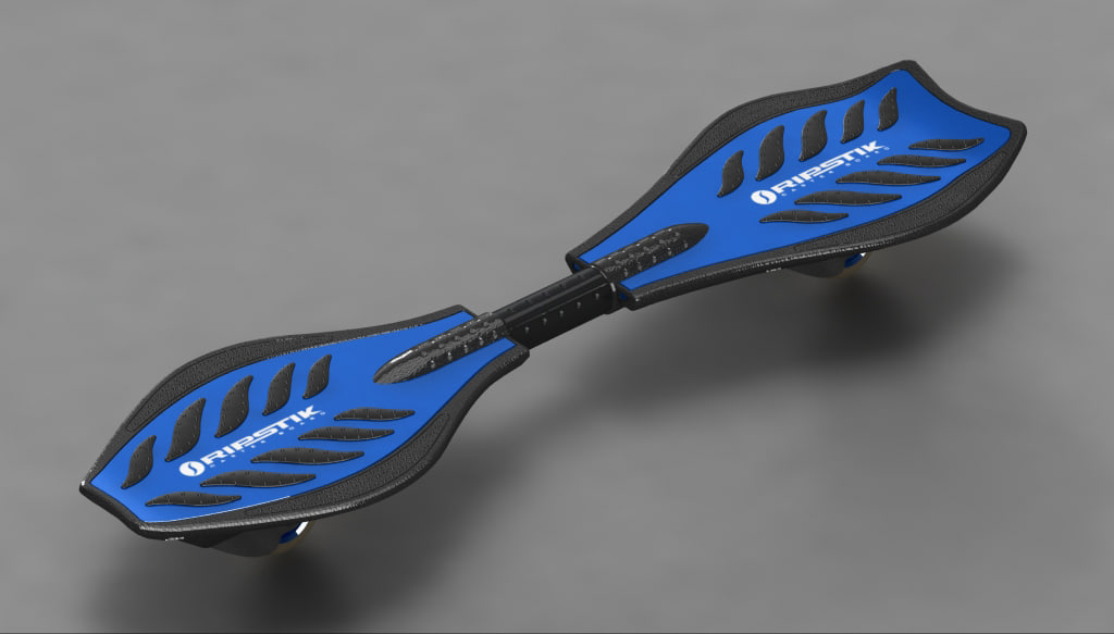 3d ripstik caster board