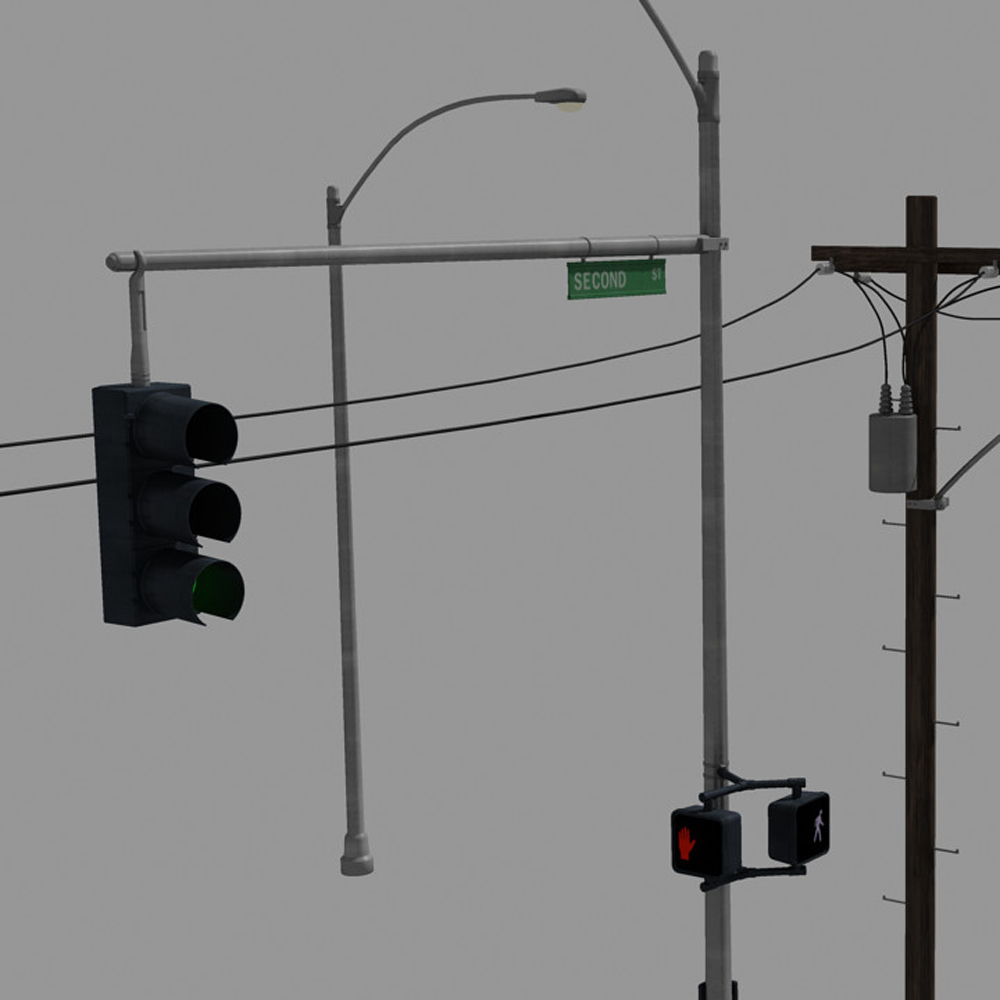 3ds Max Street Elements