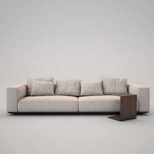 realistic flexform sofa grande max