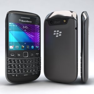 3d model of blackberry bold 9790