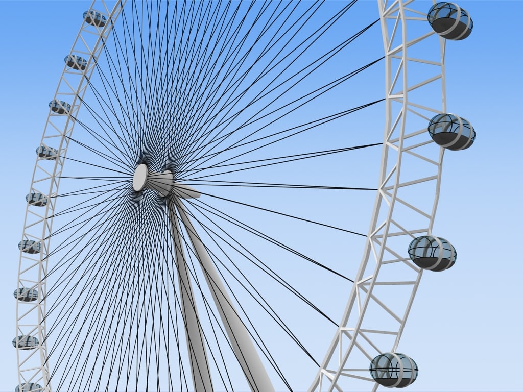 3d model london eye