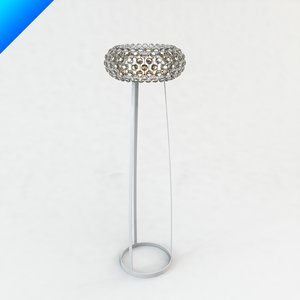 3d 3ds caboche floor lamp patricia