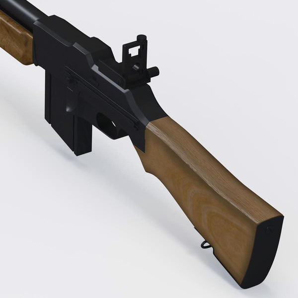 3d browning automatic rifle bar