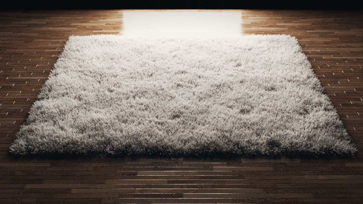 max fluffy rug