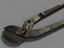 3d model of weathered tools old