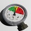 pressure gauge 3d max
