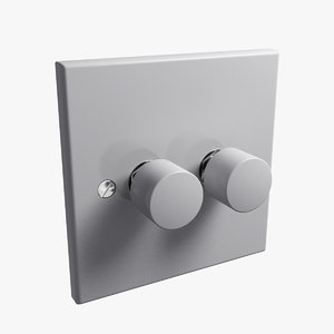 uk double dimmer switch max