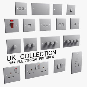 3d uk electrical fixtures classic