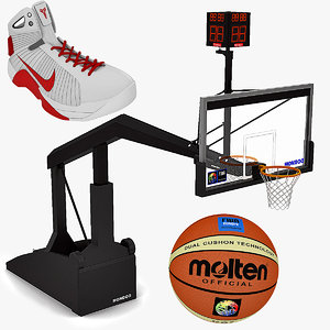 basketball equipment basket ball 3d model