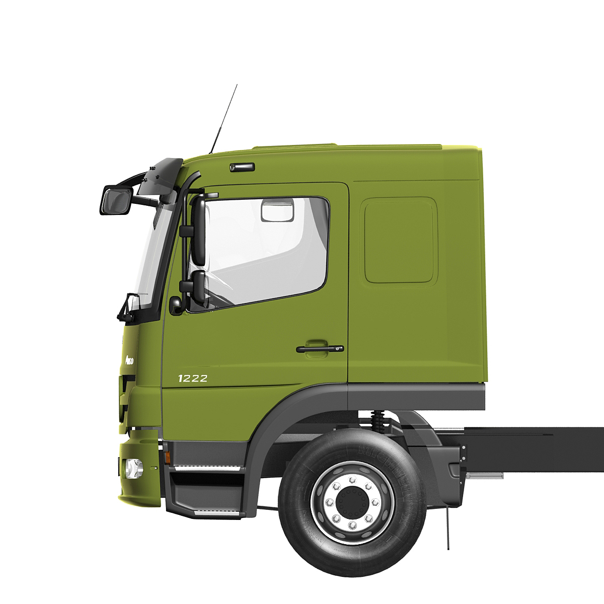 梅赛德斯卡车3d模型