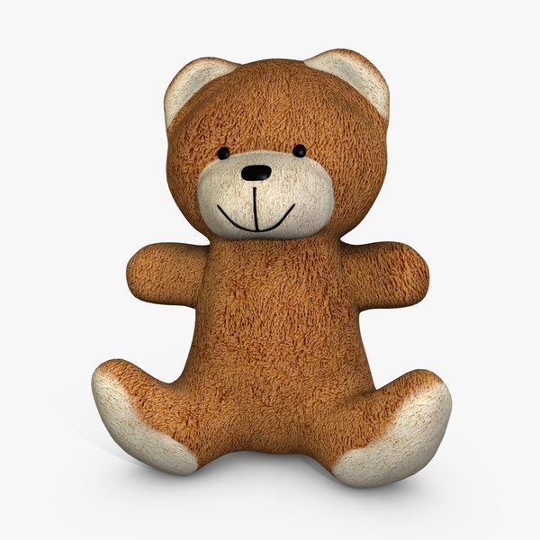 3d model cute teddy bear