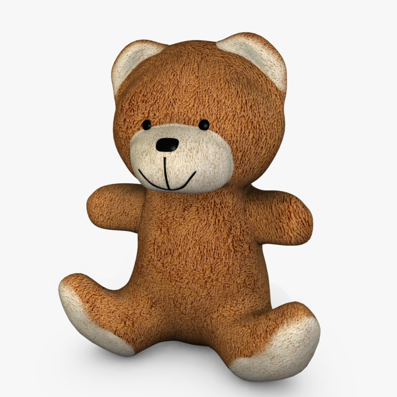Bear 3D Model Cute