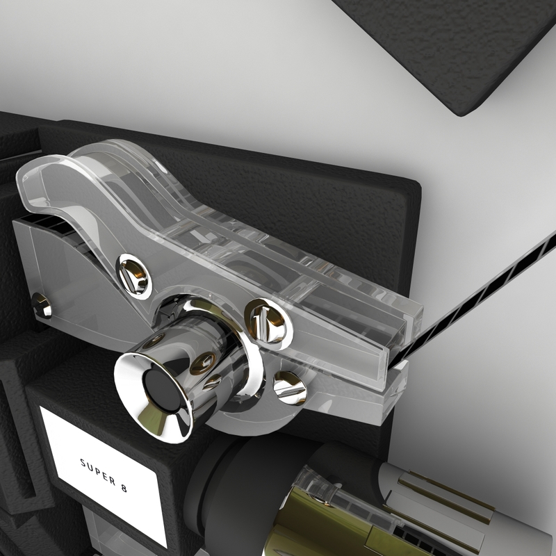Old Movie Projectors 3d Model