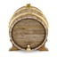 wooden wine barrel obj