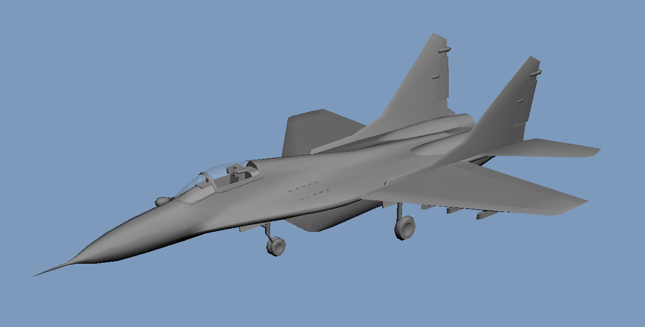 3d model mig 29