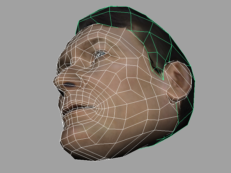 Что изменяет отображение edged faces 3ds max