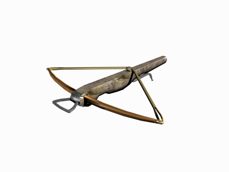 3d crossbow bolt armour
