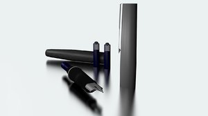 free pen 3d model