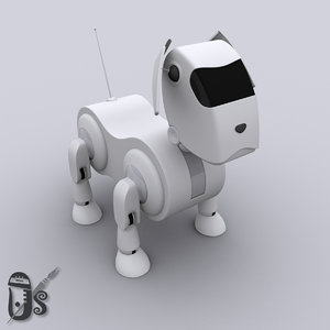 3d robo dog model