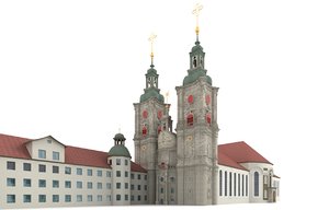 abbey gall st switzerland 3ds