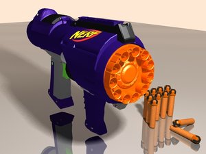 free max mode 10 nerf gun