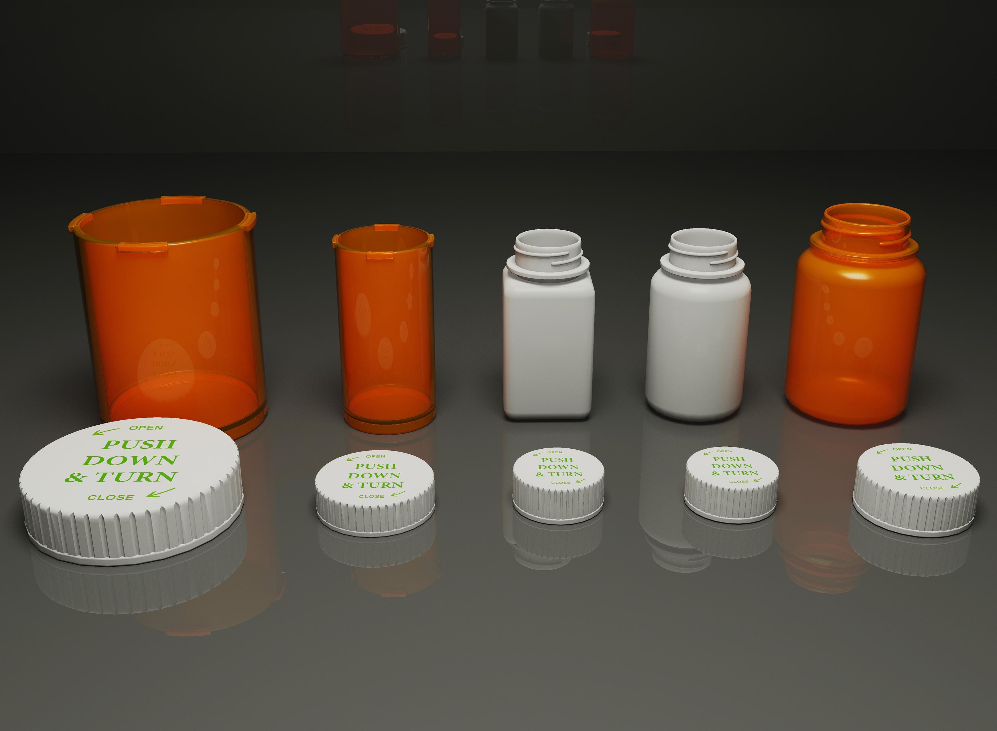 medication bottles max