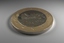 3d model euro coins