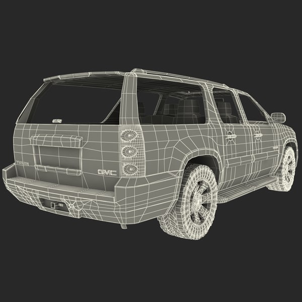 gmc yukon 3d model