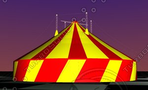 3d circus tent