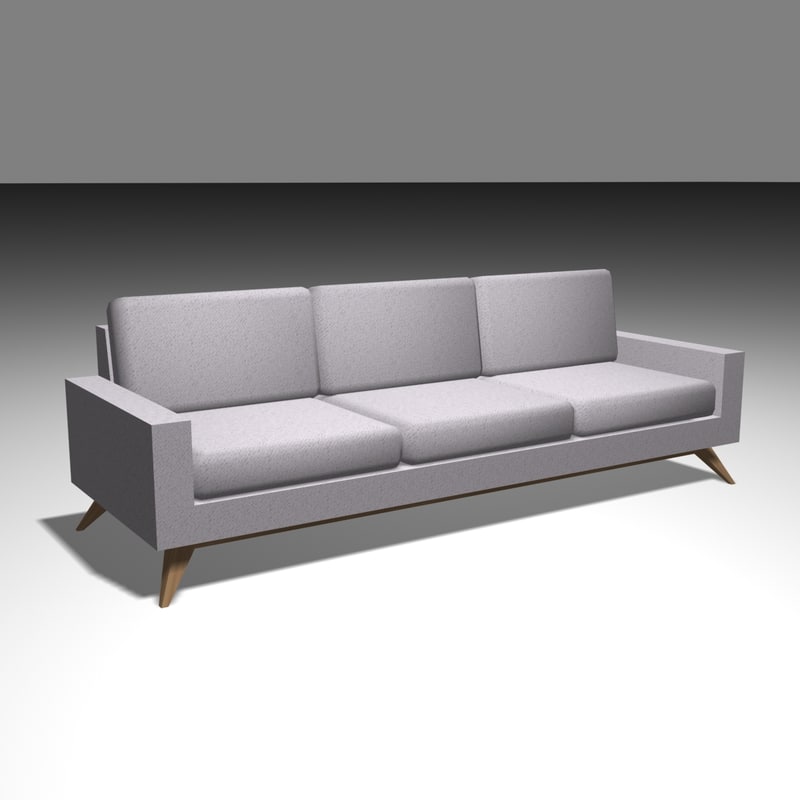 3ds max sofa model free download