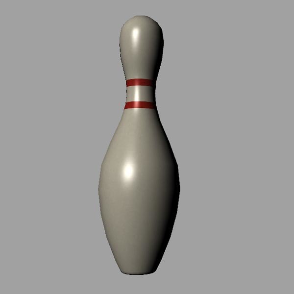 3d Bowling Pin