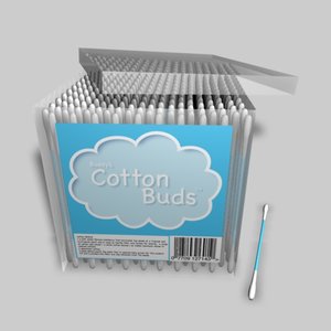 c4d cotton buds