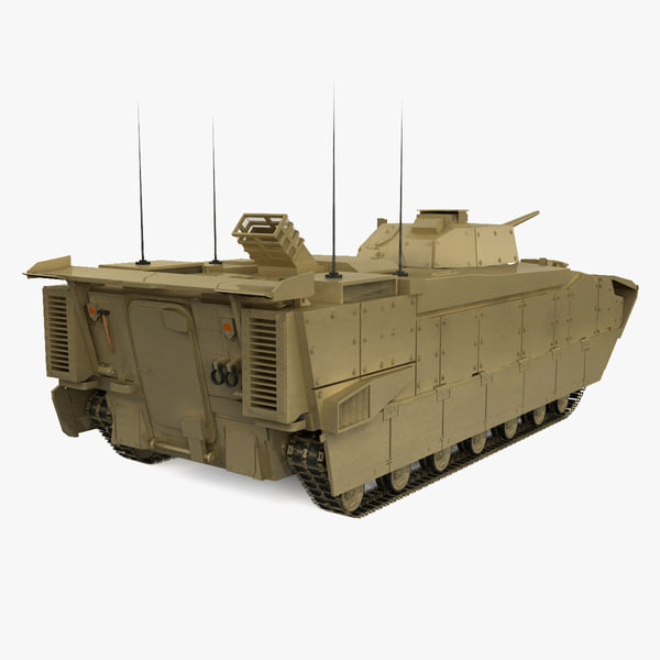 3d model expeditionary fighting vehicle efv