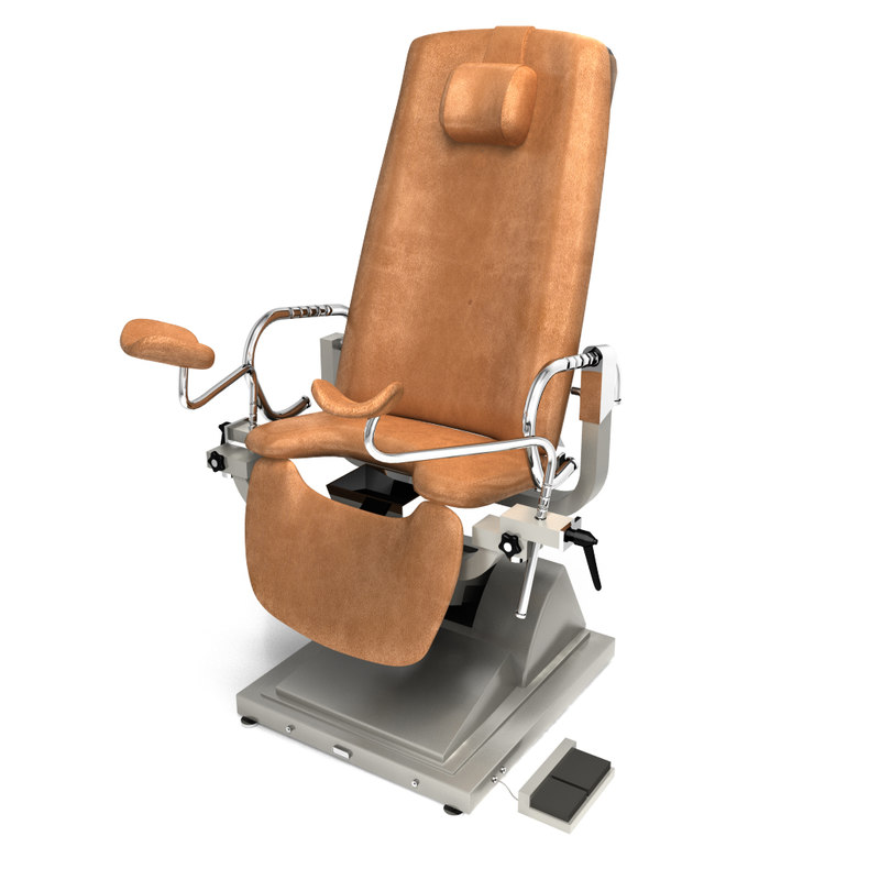 3dsmax gynecology exam chair
