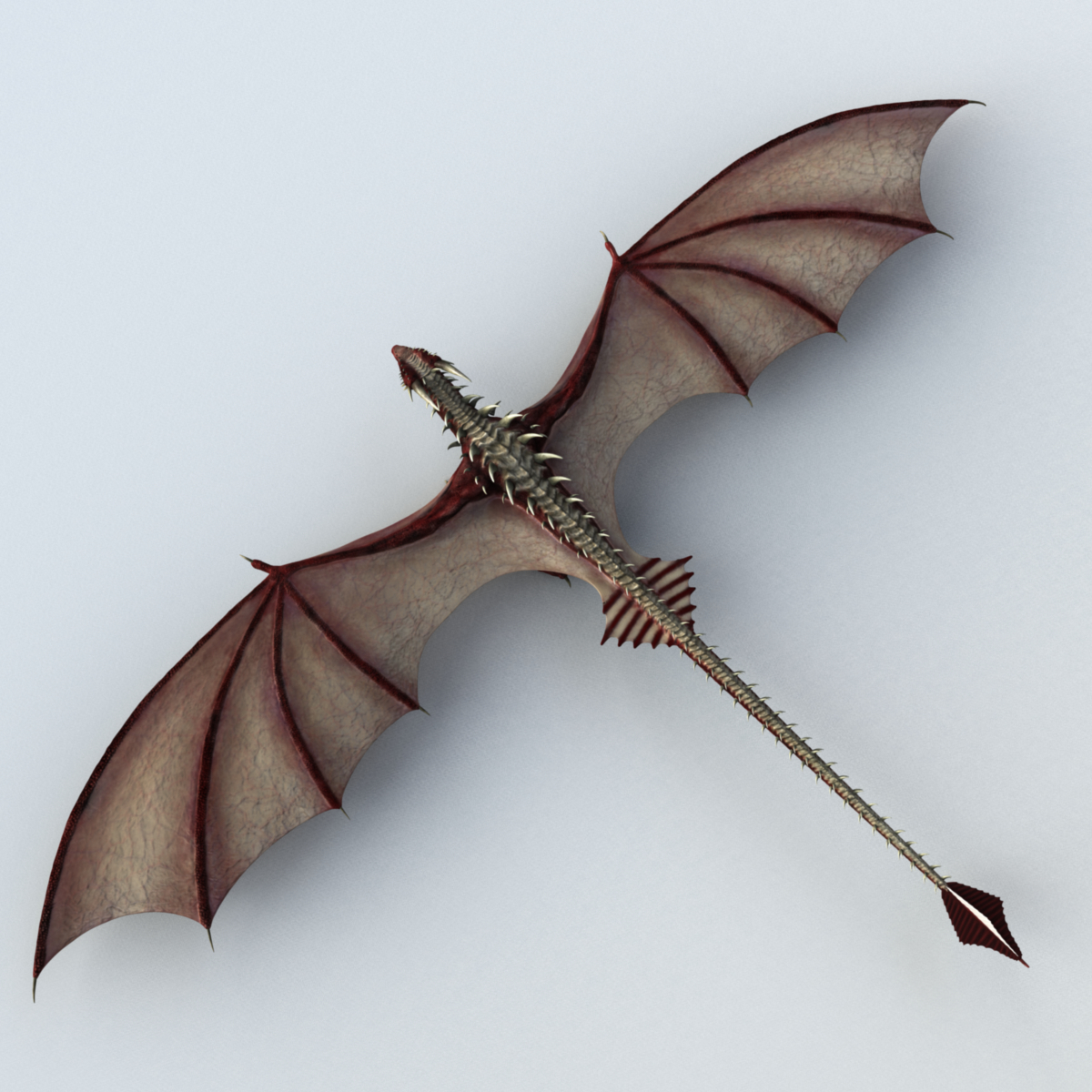 fantasy dragons obj