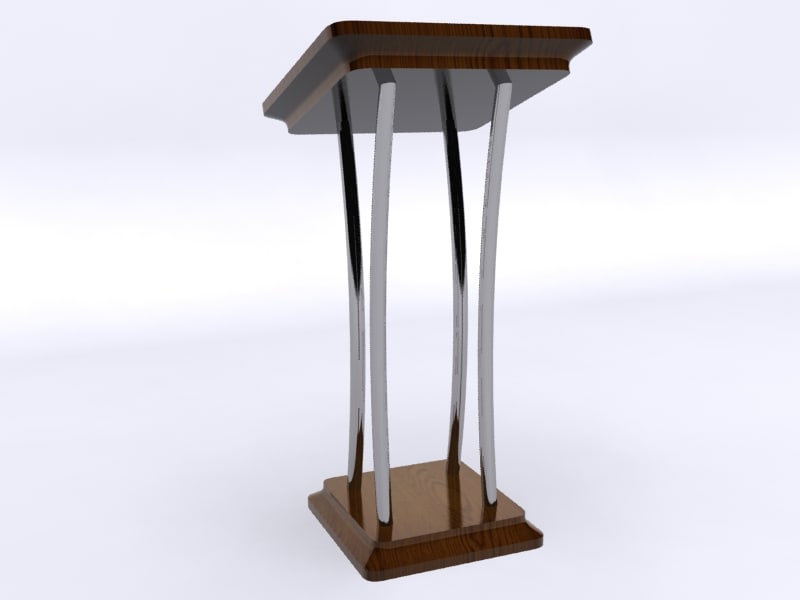 pulpit church 3d model