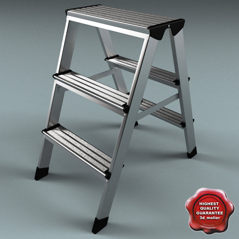 3ds max step ladder