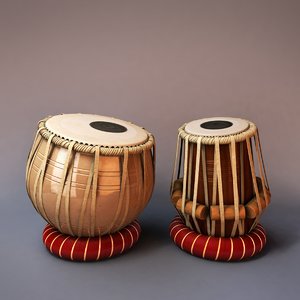 3d tabla percussion