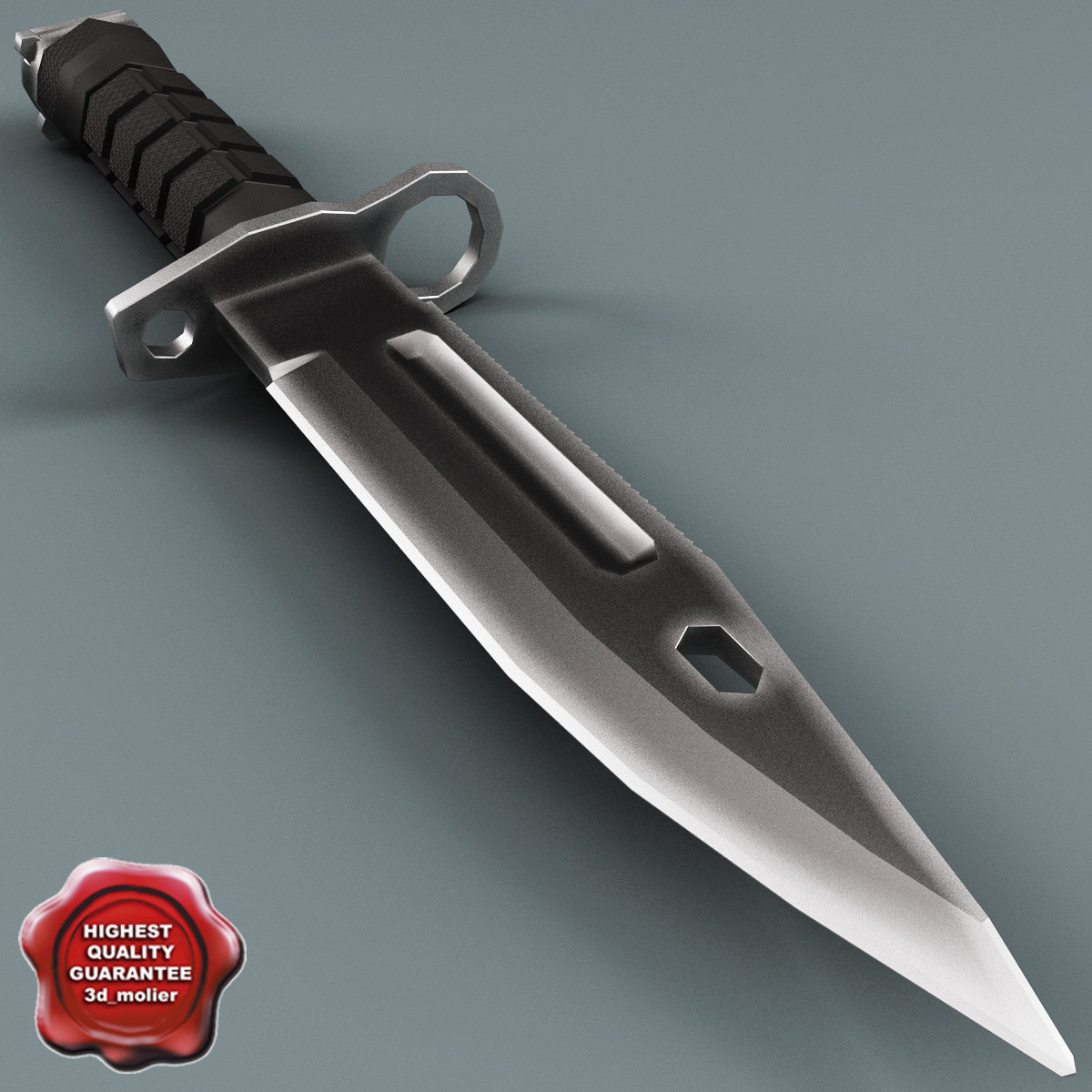 3d-m9-bayonet-model