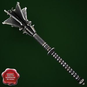 medieval mace 3ds