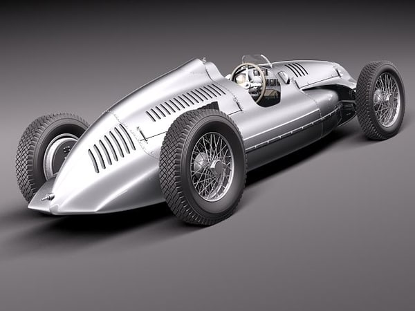 3d model autounion auto union type