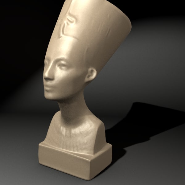 queen nefertiti 3d model