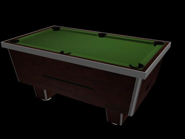 3d Superleague Pool Table