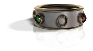 celtic ring 3d model
