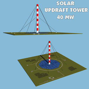 solar updraft tower 3ds