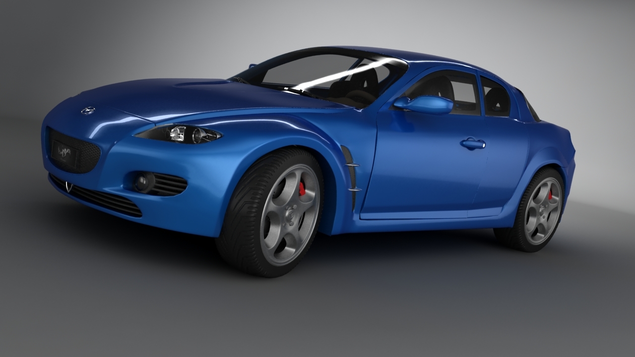 Mazda rx8 3d model