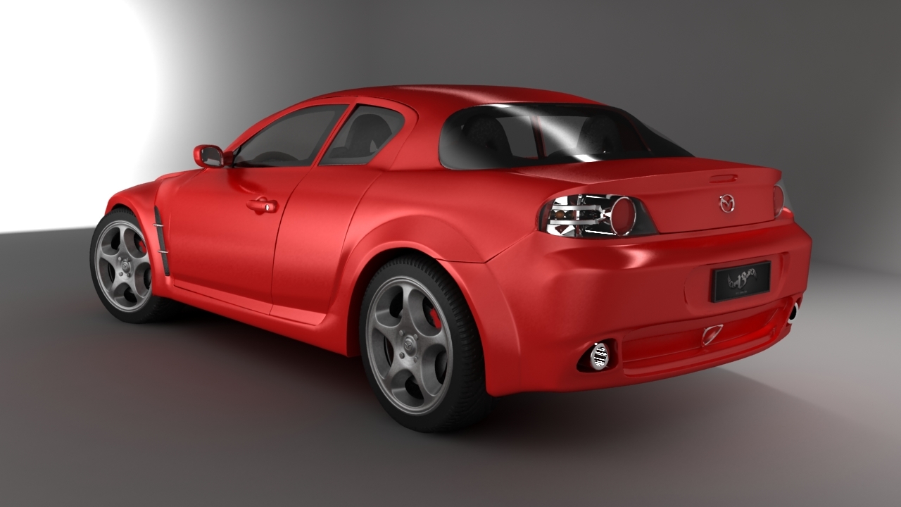 Mazda rx8 3d model